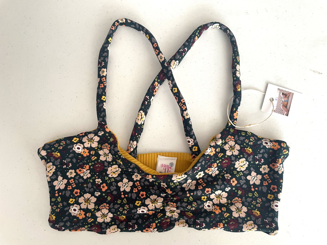 Fall Floral Bralette